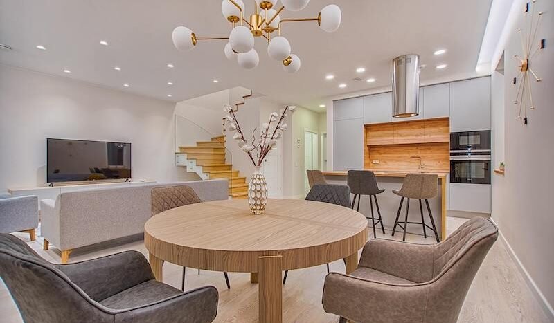 Modern penthouse apartment